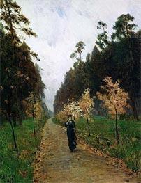 Autumn Day. Sokolniki, 1879 von Isaac Levitan | Gemälde-Reproduktion