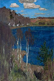 Lake. Spring, 1889 by Isaac Levitan | Painting Reproduction