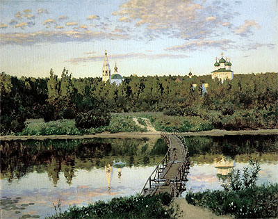 The Quiet Abode, 1890 by Isaac Levitan | Painting Reproduction