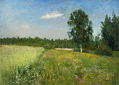 June. Summer, c.1890/00 | Isaac Levitan | Painting Reproduction