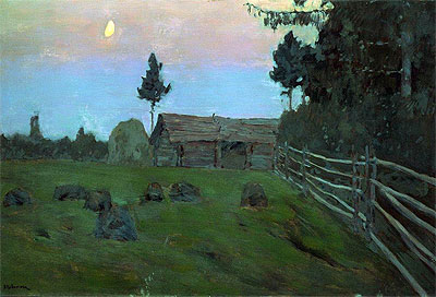 Dusk | Isaac Levitan | Painting Reproduction
