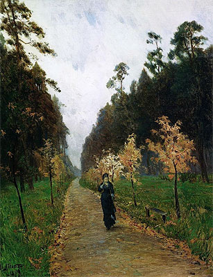 Autumn Day. Sokolniki, 1879 | Isaac Levitan | Painting Reproduction
