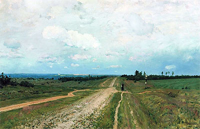 Vladimirka, 1892 | Isaac Levitan | Gemälde Reproduktion