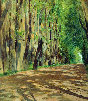 Alley, c.1880/83 | Isaac Levitan | Painting Reproduction