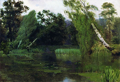 In the Park, 1880 | Isaac Levitan | Gemälde Reproduktion