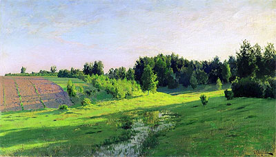 Evening Shadows, c.1891/94 by Isaac Levitan | Painting Reproduction