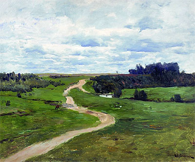 Road, 1898 | Isaac Levitan | Gemälde Reproduktion