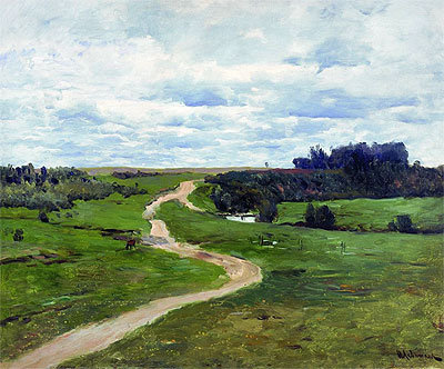 Road | Isaac Levitan | Painting Reproduction