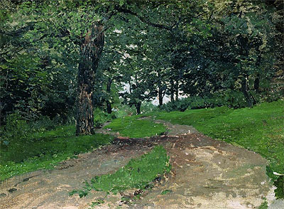 Wood, Undated | Isaac Levitan | Painting Reproduction