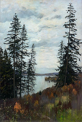 On the North, 1896 | Isaac Levitan | Gemälde Reproduktion