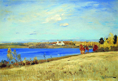 Herbst. Fluss | Isaac Levitan | Gemälde Reproduktion