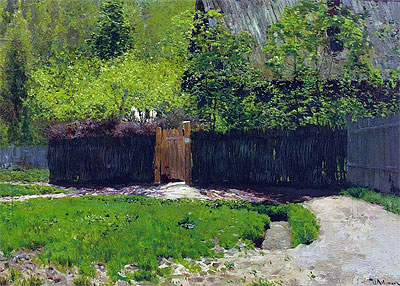 The First Greens. May, c.1883/88 | Isaac Levitan | Gemälde Reproduktion