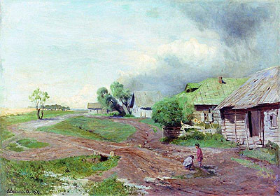 Vor dem Sturm, 1879 | Isaac Levitan | Gemälde Reproduktion