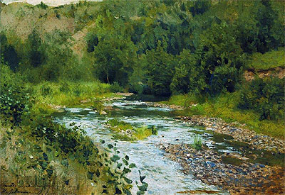 Kleiner Fluss, 1888 | Isaac Levitan