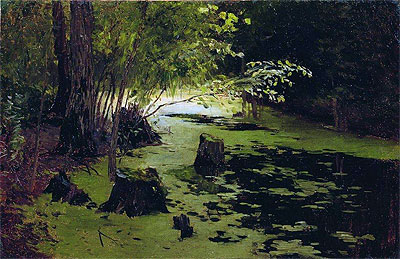 Pond, Undated | Isaac Levitan | Gemälde Reproduktion