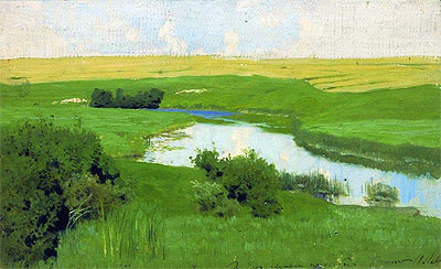 Small River Istra, c.1885/86 | Isaac Levitan | Painting Reproduction