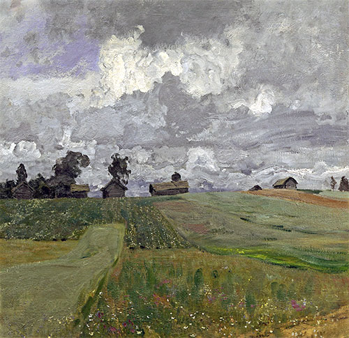 Stormy Day | Isaac Levitan | Painting Reproduction