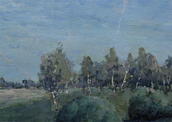 Lunar Landscape | Isaac Levitan | Painting Reproduction
