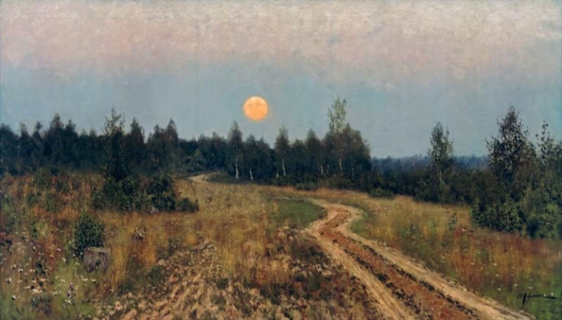 The Silent Path, 1890 | Isaac Levitan
