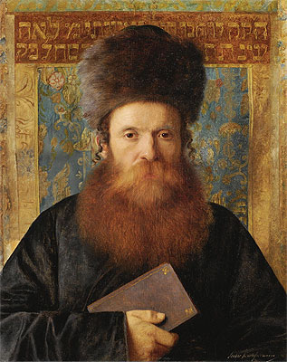 Portrait of a Rabbi, Undated | Isidor Kaufmann | Painting Reproduction