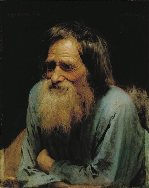 Mina Moiseyev, 1882 | Ivan Kramskoy | Painting Reproduction