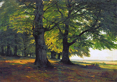 The Teutoburg Forest, 1865 | Ivan Shishkin | Painting Reproduction