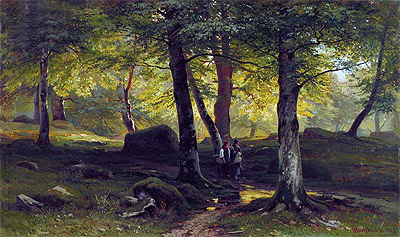Grove, 1865 | Ivan Shishkin | Painting Reproduction