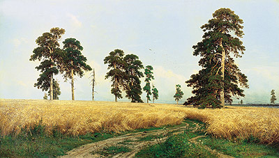 Rye, 1878 | Ivan Shishkin | Painting Reproduction