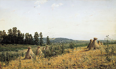 Polesye Landscape, 1884 | Ivan Shishkin | Painting Reproduction