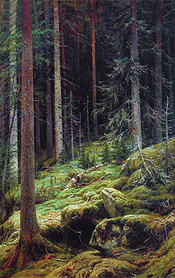 The Thicket, 1881 | Ivan Shishkin | Painting Reproduction