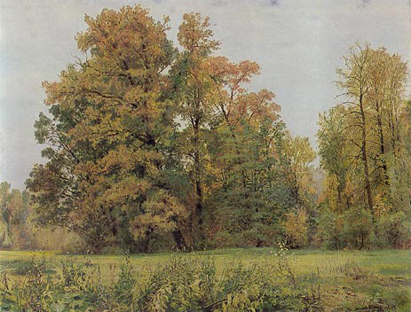 Autumn, 1892 | Ivan Shishkin | Gemälde Reproduktion
