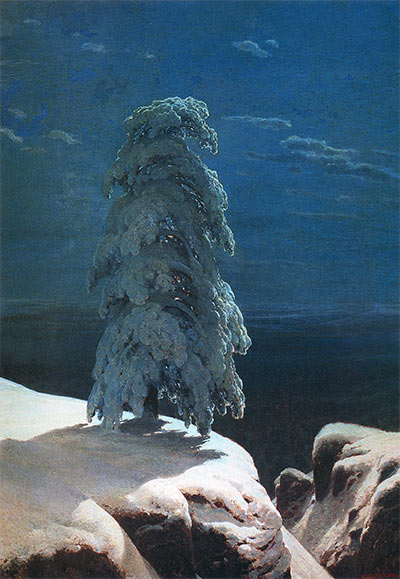 Im wilden Norden ..., 1891 | Ivan Shishkin | Gemälde Reproduktion