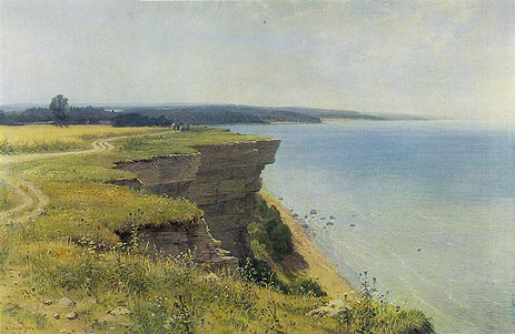 On the Shore of the Gulf of Finland, 1889 | Ivan Shishkin | Painting Reproduction