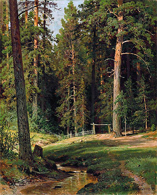 Forest Edge, 1884 | Ivan Shishkin | Painting Reproduction