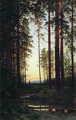 Dusk | Ivan Shishkin | Painting Reproduction