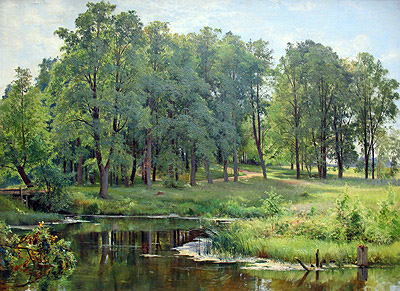 Im Park, 1897 | Ivan Shishkin | Gemälde Reproduktion