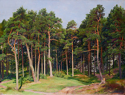 Pine Forest, Merrekyul, 1894 | Ivan Shishkin | Gemälde Reproduktion