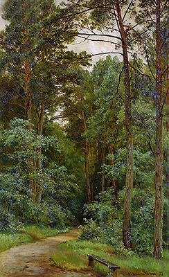 Im Wald, 1893 | Ivan Shishkin
