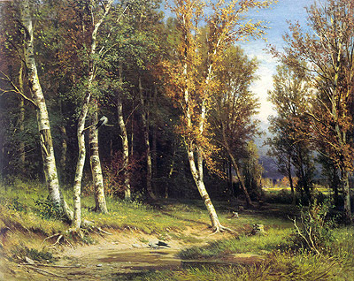 Forest Before the Storm, 1872 | Ivan Shishkin | Gemälde Reproduktion