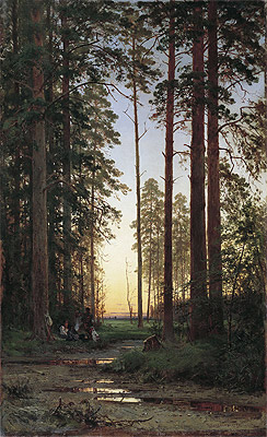 Edge of the Forest, 1879 | Ivan Shishkin | Gemälde Reproduktion