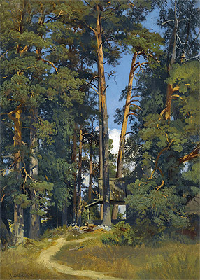 Woodland Grove, undated | Ivan Shishkin | Painting Reproduction