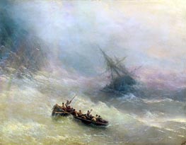 The Rainbow, 1873 by Aivazovsky | Painting Reproduction