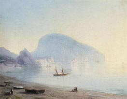The Ayu-Dag, Indistinct by Aivazovsky | Painting Reproduction