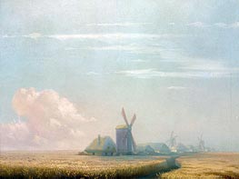 Ukrainian Harvest, 1857 by Aivazovsky | Painting Reproduction