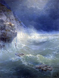 Surf, 1897 by Aivazovsky | Painting Reproduction