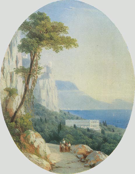 Oreanda, 1858 von Aivazovsky | Gemälde-Reproduktion