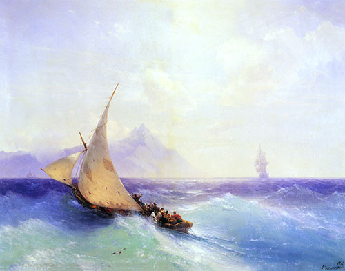 Rettung auf See | Aivazovsky | Gemälde Reproduktion