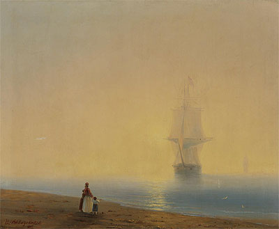 The Return, undated | Aivazovsky | Painting Reproduction