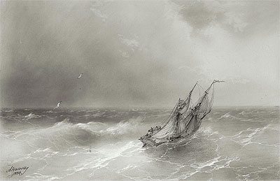 High ... | Aivazovsky | Painting Reproduction