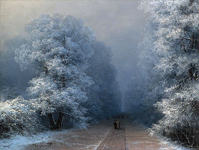 Winter ... | Aivazovsky | Painting Reproduction